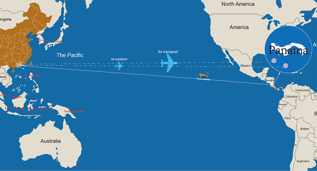 ¿Cuánto le cuesta a China Logistics venir a Panamá?